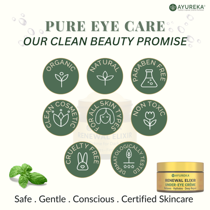 Advanced Under-Eye Creme for Dark Circles, Puffiness, Fine Lines & Brightening (50g)