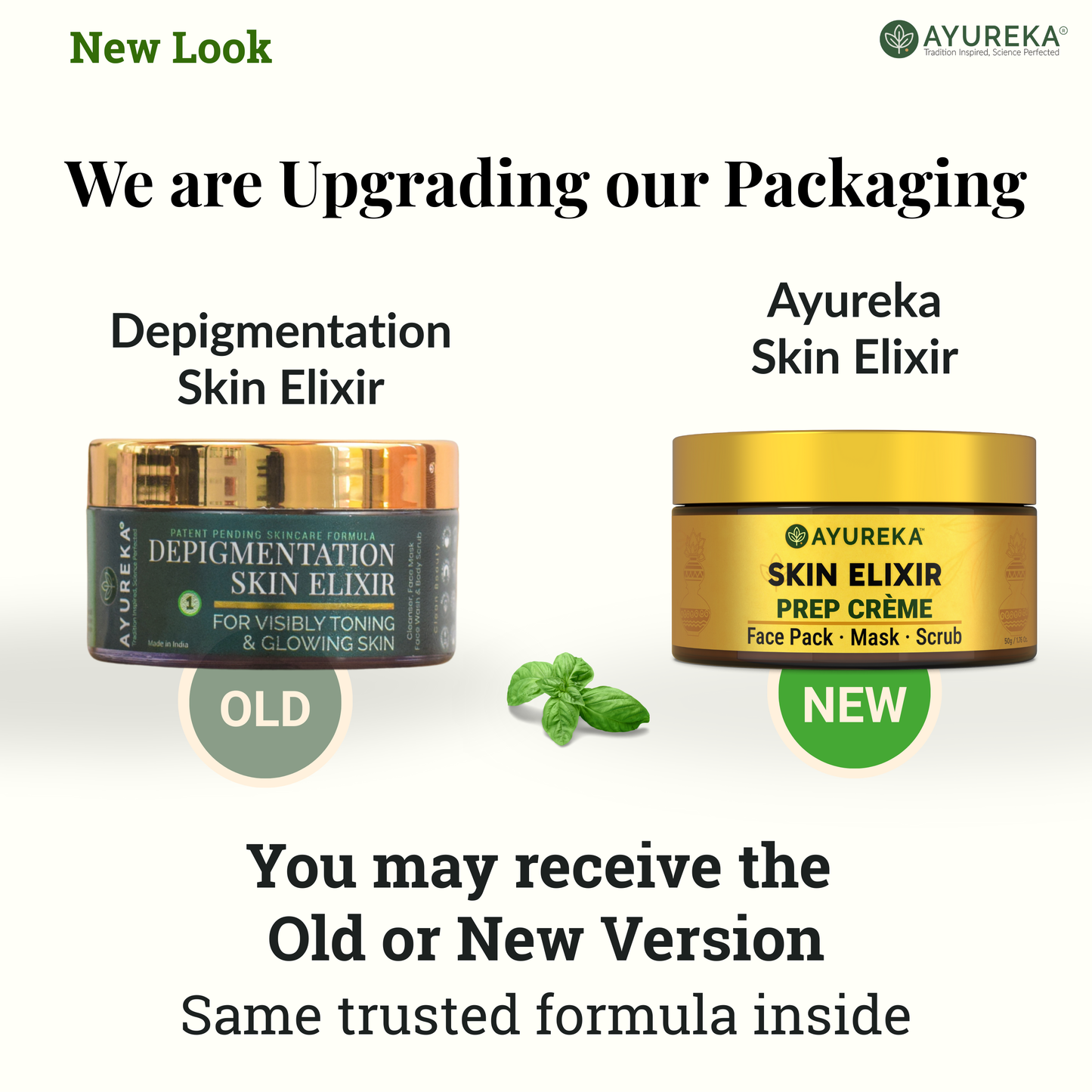 4-in-1 Prep Cream for De-Tan, Pigmentation & Brightening with Ayurvedic Korean Fusion (50g)