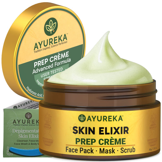 Ayureka Skin Elixir Prep Cream for detan and brightening